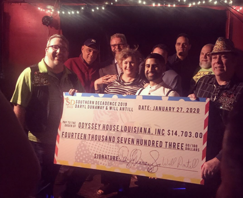 Southern Decadence Donation - Southern Decadence Check